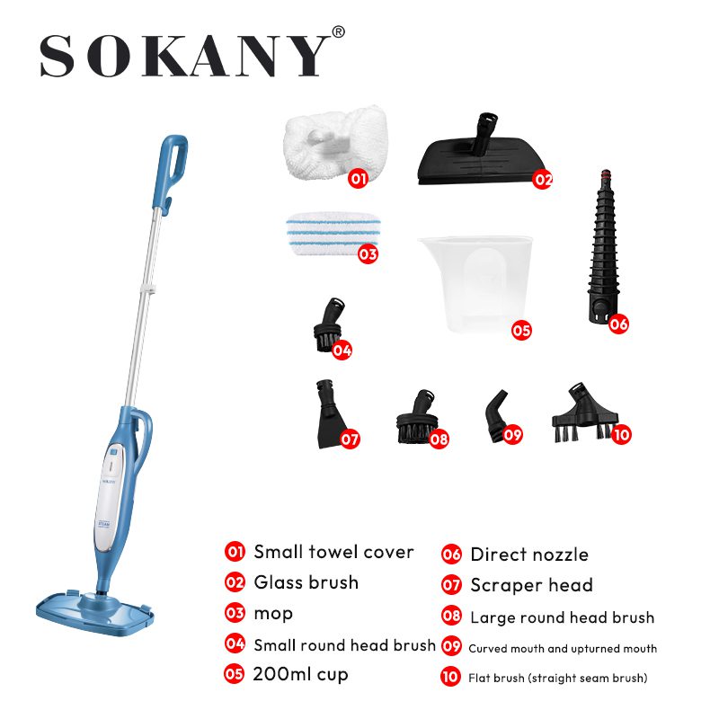 مساحة بخار متعددة الاستخدام سوكاني 1800 وات موديل SK-13089