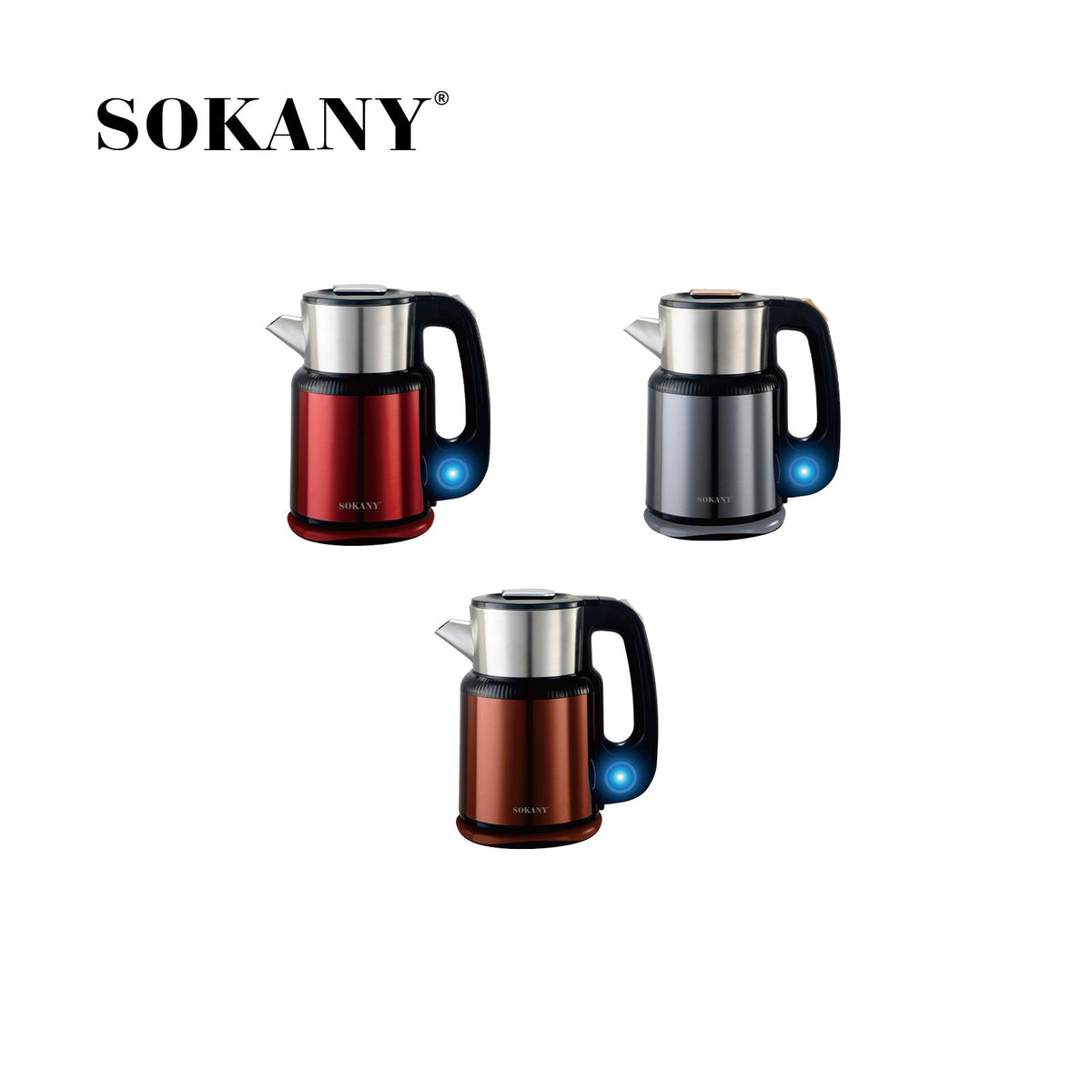 غلاية سوكاني 1.6 لتر 1500 وات موديل SK-09105