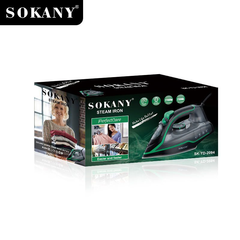 مكواة ملابس بخار سوكاني 230 مل 2200 وات موديل SK-YD-2094