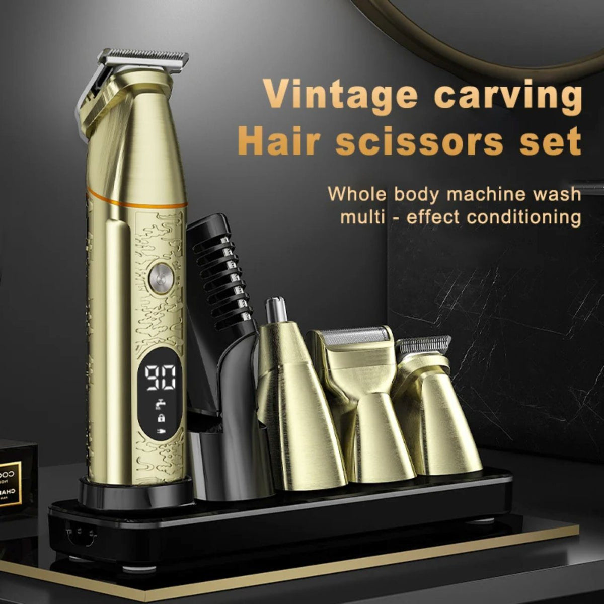 ماكينة حلاقة سوكاني ديچيتال شحن 5×1 ببطارية 600mAh موديل SK-16083