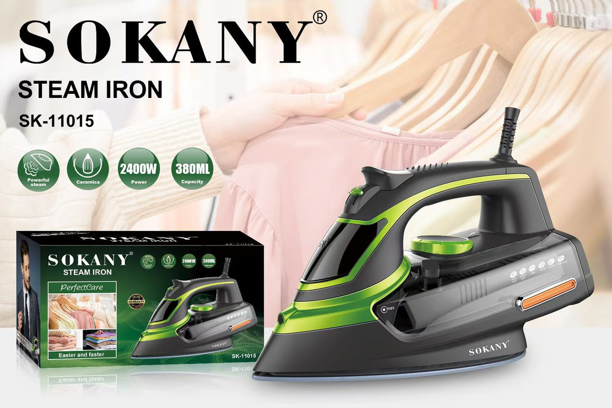 مكواة بخار سوكاني 380 مل 2400 وات SK-11015