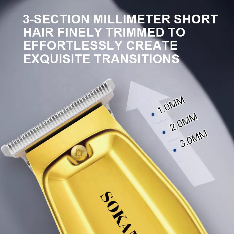 ماكينة حلاقة سوكاني شحن ببطارية 900mAh سرعة 7000PRM موديل SK-16099