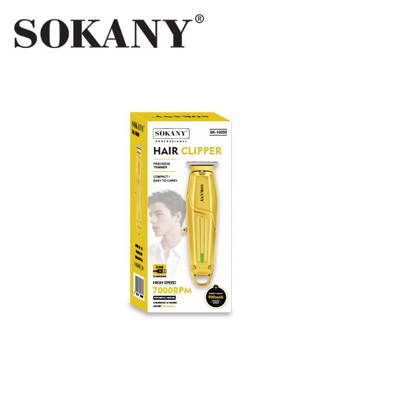 ماكينة حلاقة سوكاني شحن ببطارية 900mAh سرعة 7000PRM موديل SK-16099