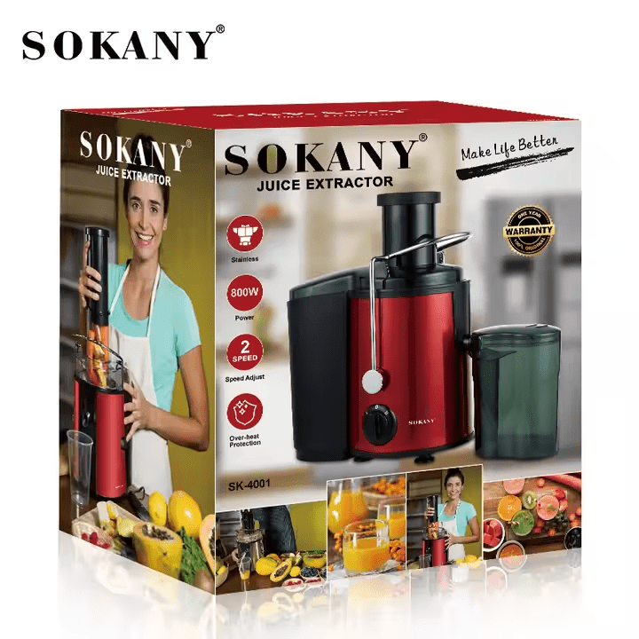 عصارة سوكاني 800 وات موديل SK-4001