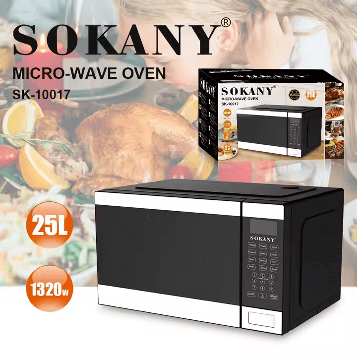 ميكروويف سوكاني ديجيتال 25 لتر 1320 وات موديل SK-10017