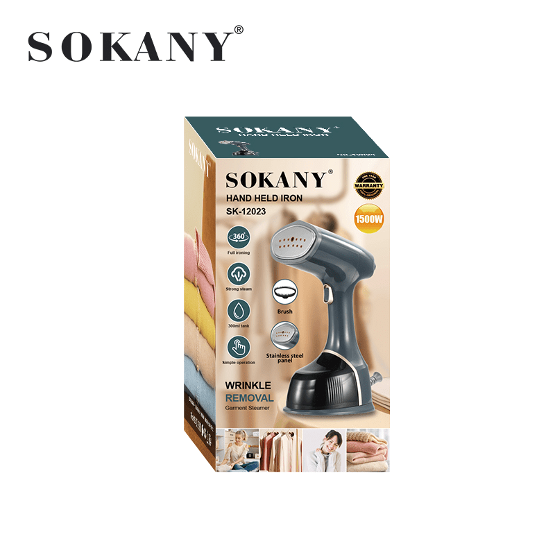 مكواة ملابس بخار هاند سوكاني 1500 وات 300 مل موديل SK-12023