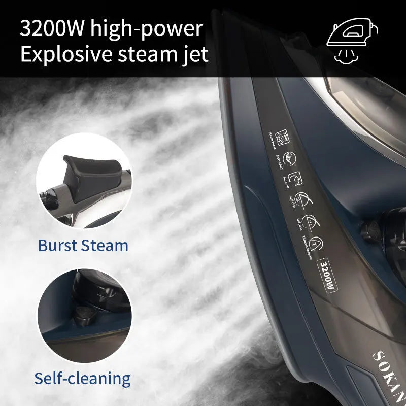 مكواة ملابس بخار سوكاني 300 مل 3200 وات موديل SK-11029