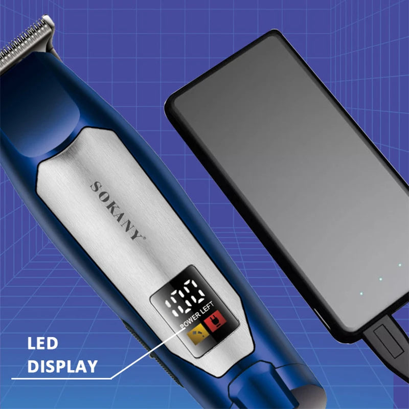 ماكينة حلاقة سوكاني ديچيتال شحن ببطارية 600mAh موديل SK-16055