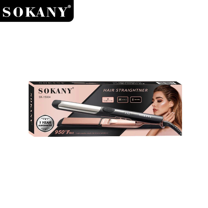 مكواة شعر سوكاني سيراميك بدرجة حرارة 950°F موديل SK-15004