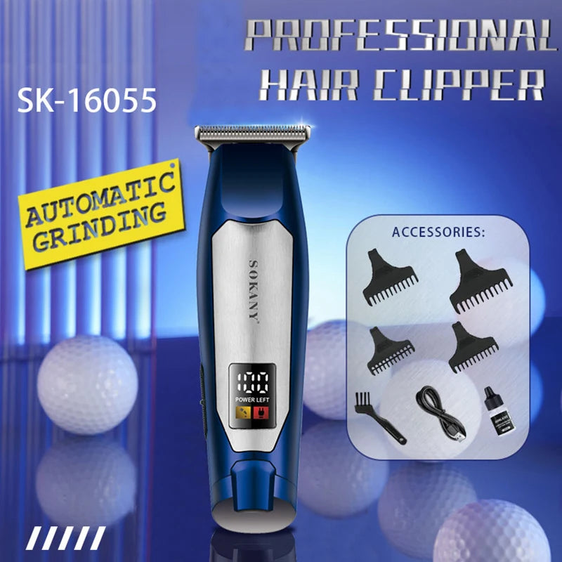 ماكينة حلاقة سوكاني ديچيتال شحن ببطارية 600mAh موديل SK-16055