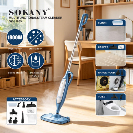 مساحة بخار متعددة الاستخدام سوكاني 1800 وات موديل SK-13089