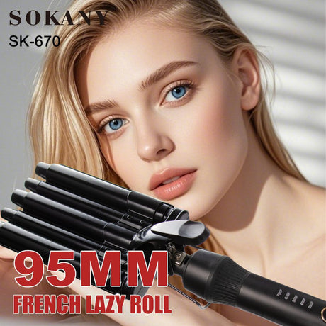 مكواة شعر سوكاني كيرلي سيراميك بدرجة حرارة 750°F موديل SK-670