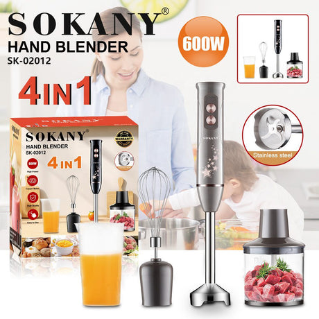 هاند بلندر سوكاني 4×1 بقدرة 600 وات موديل SK-02012