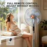 مروحة سوكاني عمودية  18 بوصة مزودة بريموت موديل SK 19108