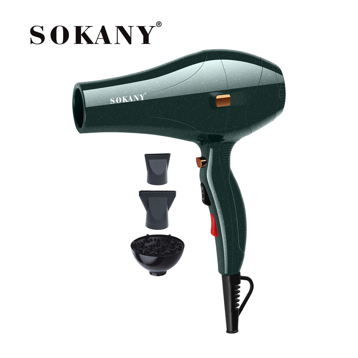 استشوار سوكانى + ديفيوزر 3000 وات  SK-2226