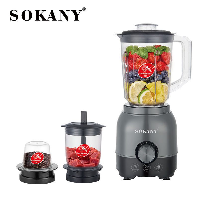 خلاط سوكاني3*1 1500وات سعة 1.6 لتر موديل SK-03062N