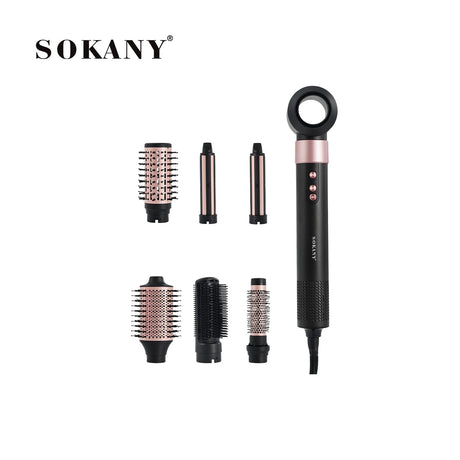 طقم استشوار سوكاني 7×1 بقدرة 1500 وات موديل SK-15018