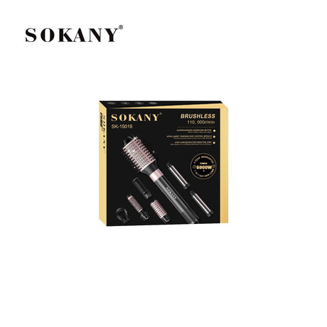 طقم استشوار سوكاني 7×1 بقدرة 1500 وات موديل SK-15018