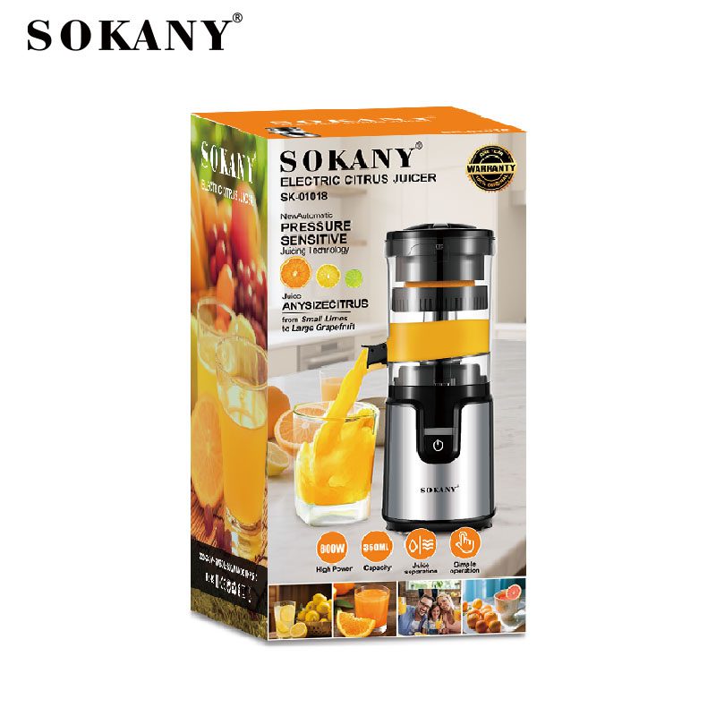 عصارة سوكاني 2×1 سعة 350 مل بقدرة 800 وات موديل SK-01018