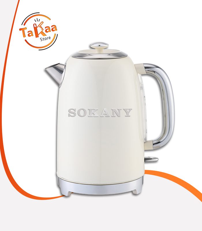 غلاية سوكاني SK-09111 ستانلس ستيل 2200 وات سعة 1.7 لتر