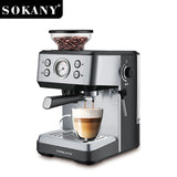 ماكينة قهوة اسبريسو 4×1 سوكاني 1.6 لتر 1400 وات 20 بار موديل SK-04036