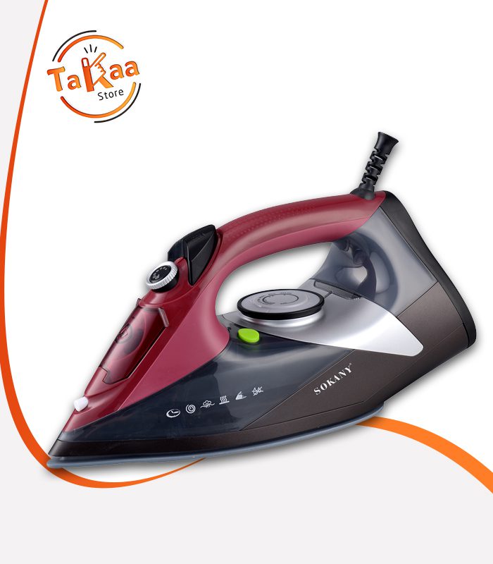 مكواة ملابس بخار سوكاني 2400 وات سعة 300 مل موديل SK-11018
