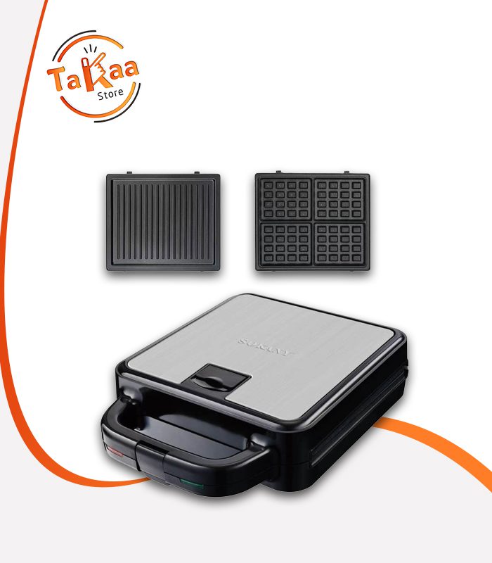 Sokany Sandwich Maker, Grill, and Waffle Maker Model SK-08119