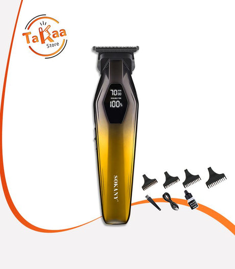 ماكينة سوكاني SK-16081 حلاقة شعر ديچيتال بشاشة LED وبطارية 1200mAh