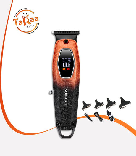 ماكينة سوكاني SK-16103 حلاقة شعر ديچيتال بشاشة LED وبطارية 1200mAh
