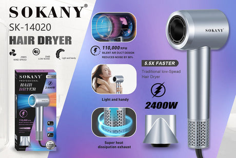 استشوار سوكاني 2400 وات موديل SK-14020