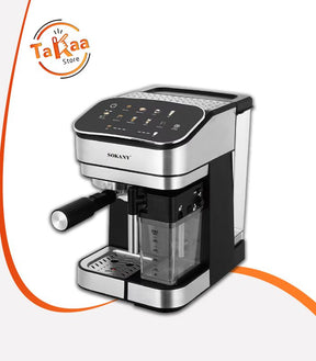 ماكينة قهوة سوكاني SK-04043، ماكينة قهوة اسبريسو 20 بار، Espresso Machine Sokany SK-04042، ماكينة قهوة سوكاني 1.8 لتر، ماكينة قهوة 1800 وات