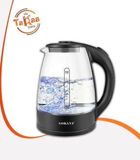 غلاية سوكاني SK-09068 زجاج 1.8 لتر 1500 وات