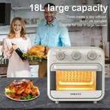 قلاية هوائية مع فرن سوكاني 18 لتر 1800 وات موديل SK-10002
