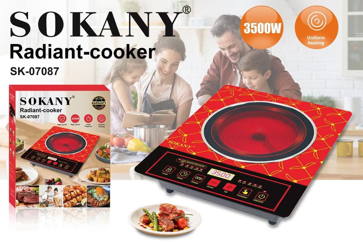 بوتاجاز سوكاني ديجيتال 3500 وات موديل SK-07087