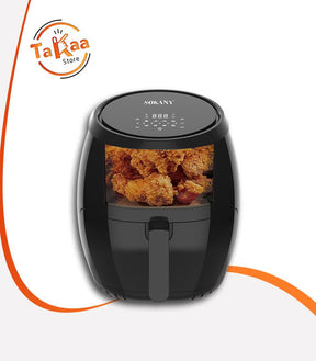 Sokany Heat-resistant plastic + Non-stick pot 1800 Watt 8.5 L Model SK-10108
