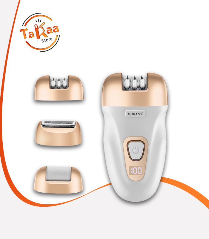 ماكينة إزالة الشعر سوكاني SK-17005 ديچيتال 3×1 بقدرة 5 وات