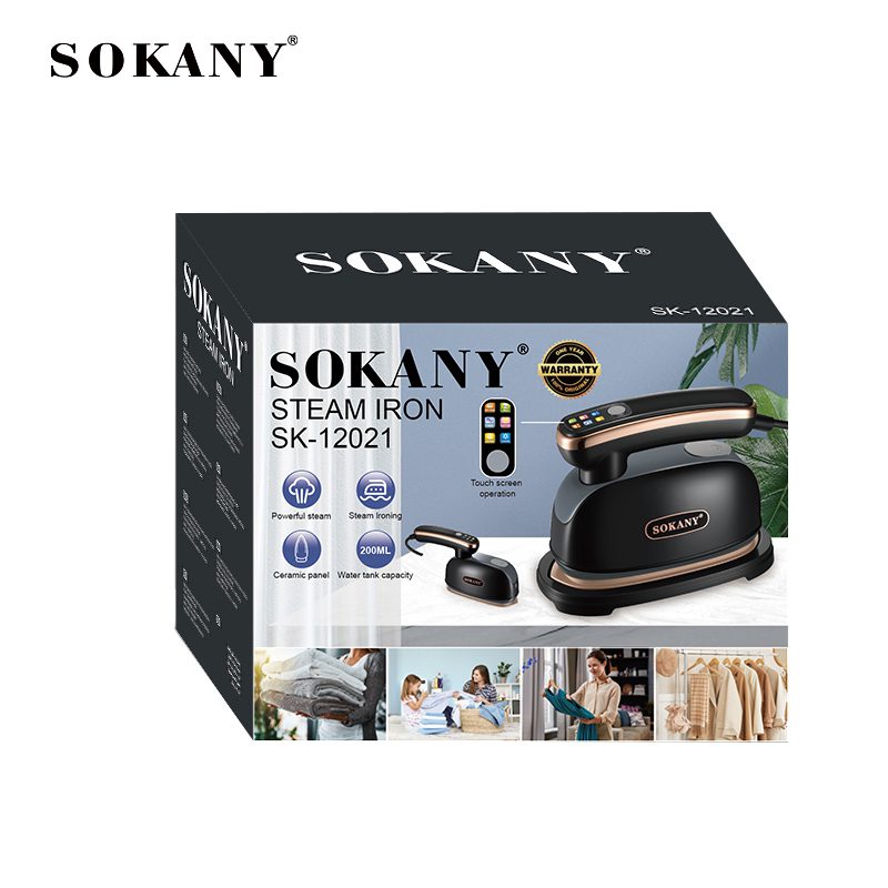مكواة بخار ملابس هاند سوكاني تاتش 1200 وات سعة 200 مل موديل SK-12021