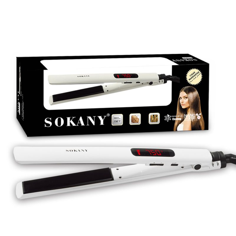 مكواة شعر سوكاني سيراميك بدرجة حرارة 750°F موديل SK-950A
