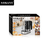 مضرب بيض سوكاني بقاعدة 3×1 800 وات 5 سرعات موديل SK-02001