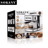 ماكينة قهوة اسبريسو سوكاني 1.6 لتر 850 وات 15 بار موديل SK-6863