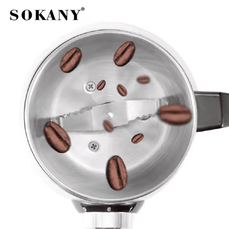 مطحنة توابل استنالس ستيل سوكاني 300 جرام 500 وات موديل SK-156