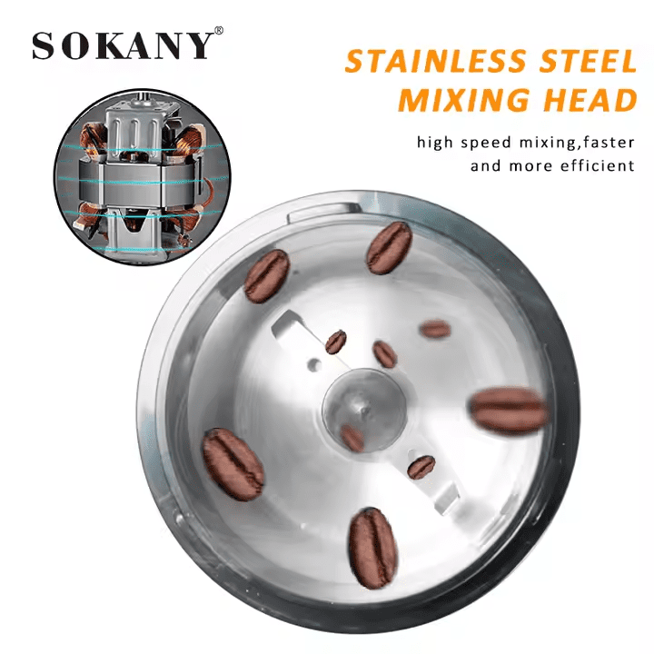 مطحنة بن سوكاني 50 جرام 150 وات موديل SK-3024