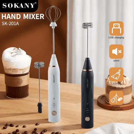 مضرب نسكافيه سوكاني شحن USB موديل SK-201A