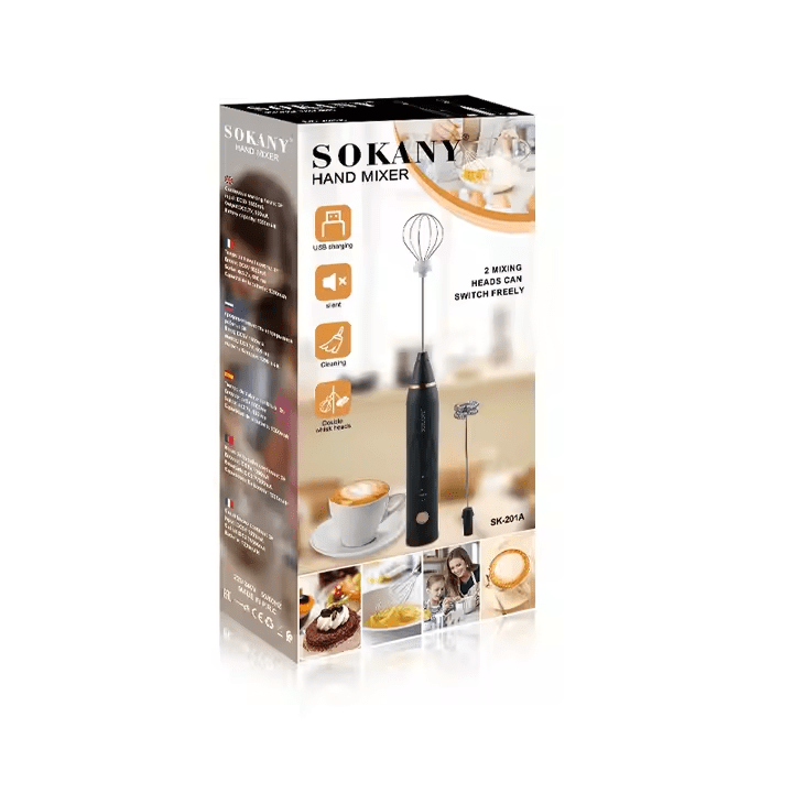 مضرب نسكافيه سوكاني شحن USB موديل SK-201A