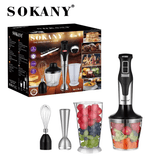 هاند بلندر سوكاني ستانلس ستيل 4×1 بقدرة 1000 وات موديل SK-758-4
