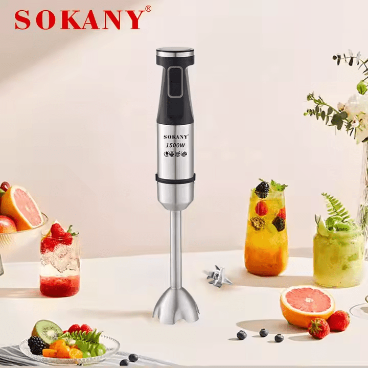 هاند بلندر سوكاني ستانلس ستيل ديجيتال مزود بكوب 1500 وات موديل SK-02057