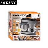 عجانة سوكاني ديچيتال رسومات + تايمر 12 لتر 2200 وات 9 سرعات موديل SK-05014