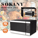ميكروويف سوكاني ديجيتال 25 لتر 1320 وات موديل SK-10017