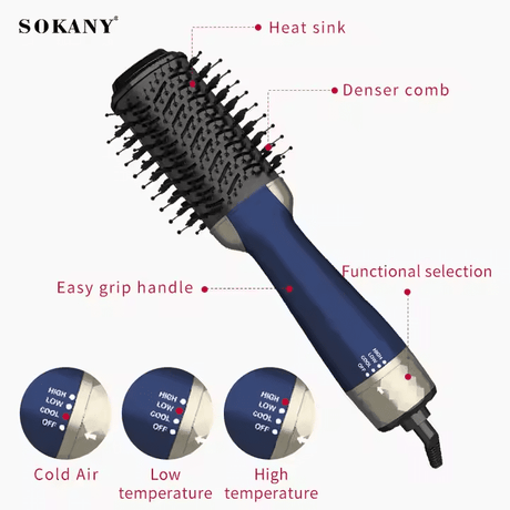 فرشة استشوار سوكاني بقدرة 1200 وات موديل SK-904A