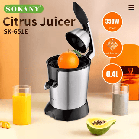 عصارة سوكاني صلبه 350 وات 0.4 لتر JE-651E